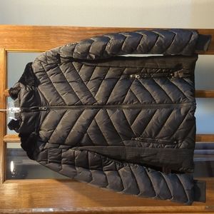 Nautica Black Coat Size Medium